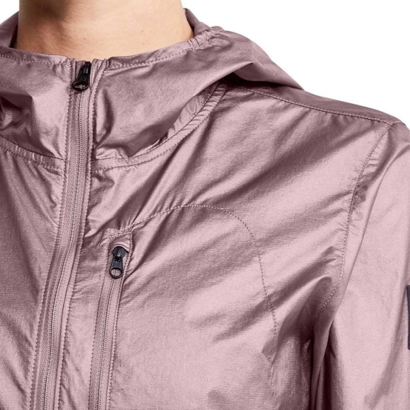 Under Armour UA Storm Pinkish Metallic Hood Jacket - Picture 4 of 10